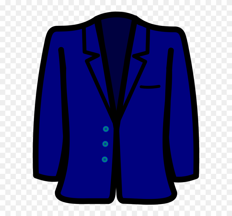 Suit Clipart Blazer - Pocket - Png Download