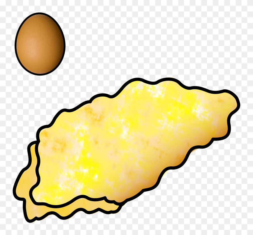 Egg Clipart Egg Omelet - Food - Png Download