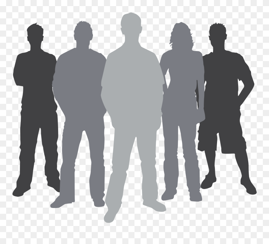 Person Icons Youth - People Silhouette Clipart - Png Download
