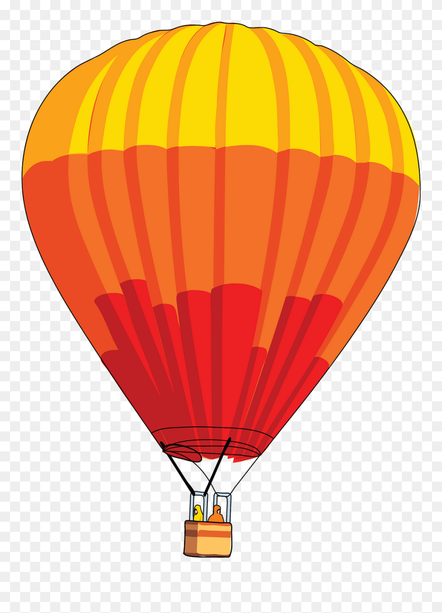 Hot Air Balloon Clipart - Transparent Hot Air Balloon Clip Art - Png Download