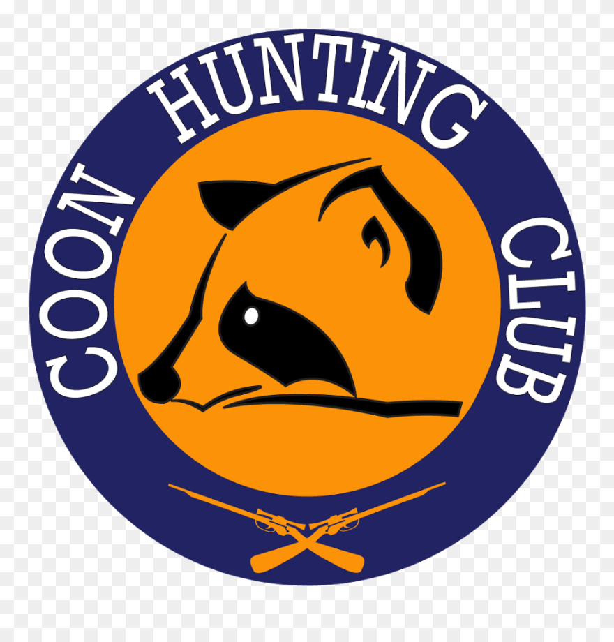 Coon Hunting Club - Coonhound Clipart