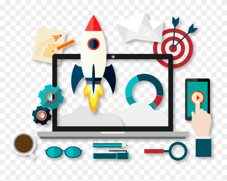 Free Download Digital Marketing Services Png Clipart - Marketing Digital Vector Png Transparent Png