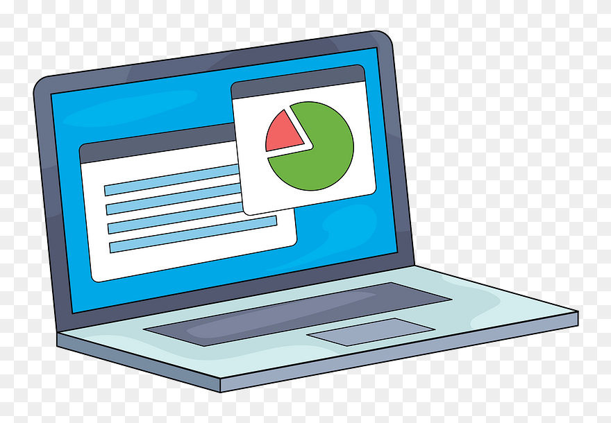 Laptop Clipart - Laptop Clip Art Free - Png Download