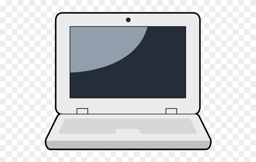 Laptop Cartoon Clip Art - Laptop Clipart Cartoon - Png Download