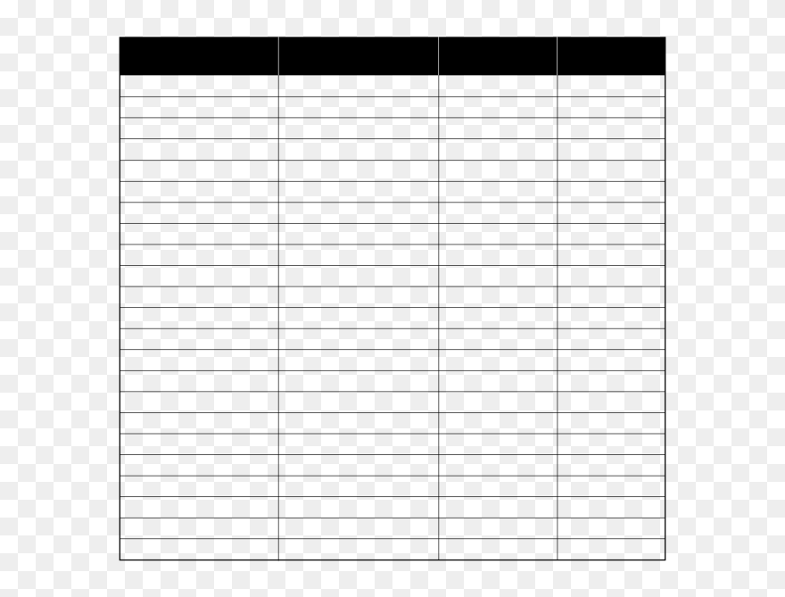 Collection Of Spreadsheet Clipart Free Download Best - Hendough Chicken & Donuts - Png Download