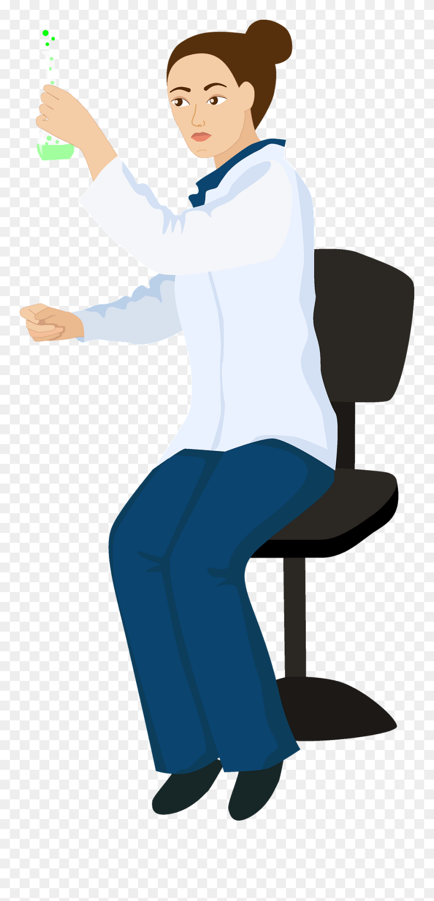 Scientist Vector Clipart