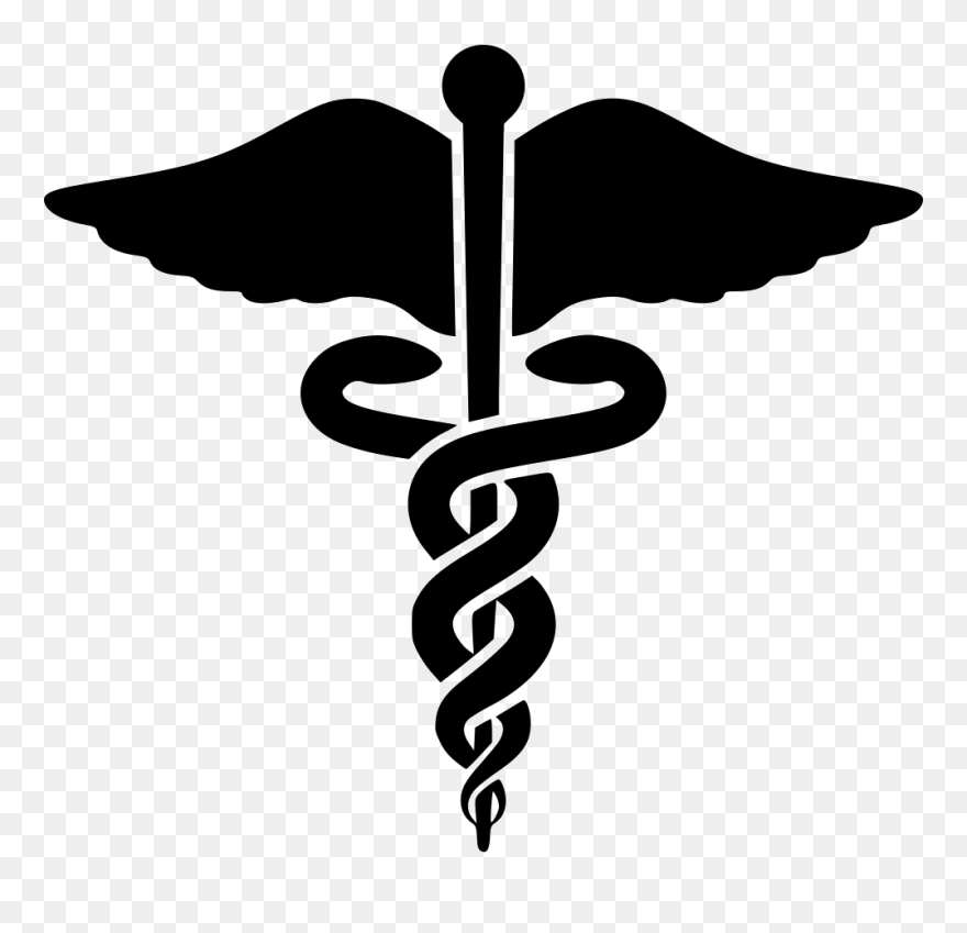 Staff Of Hermes Caduceus As A Symbol Of Medicine - Staff Of Hermes Png Clipart