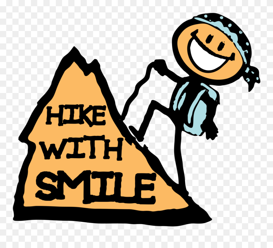 Transparent Mountain Peaks Clipart - Hiking Clipart - Png Download