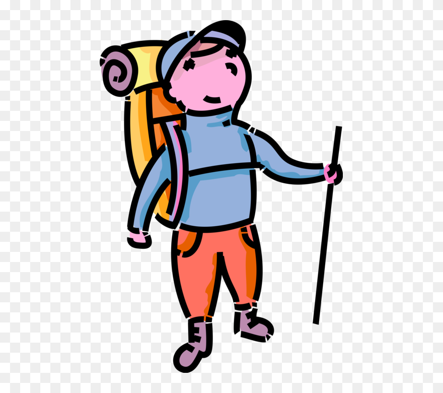 Transparent Hiking Clipart - Hiking Clipart Transparent - Png Download