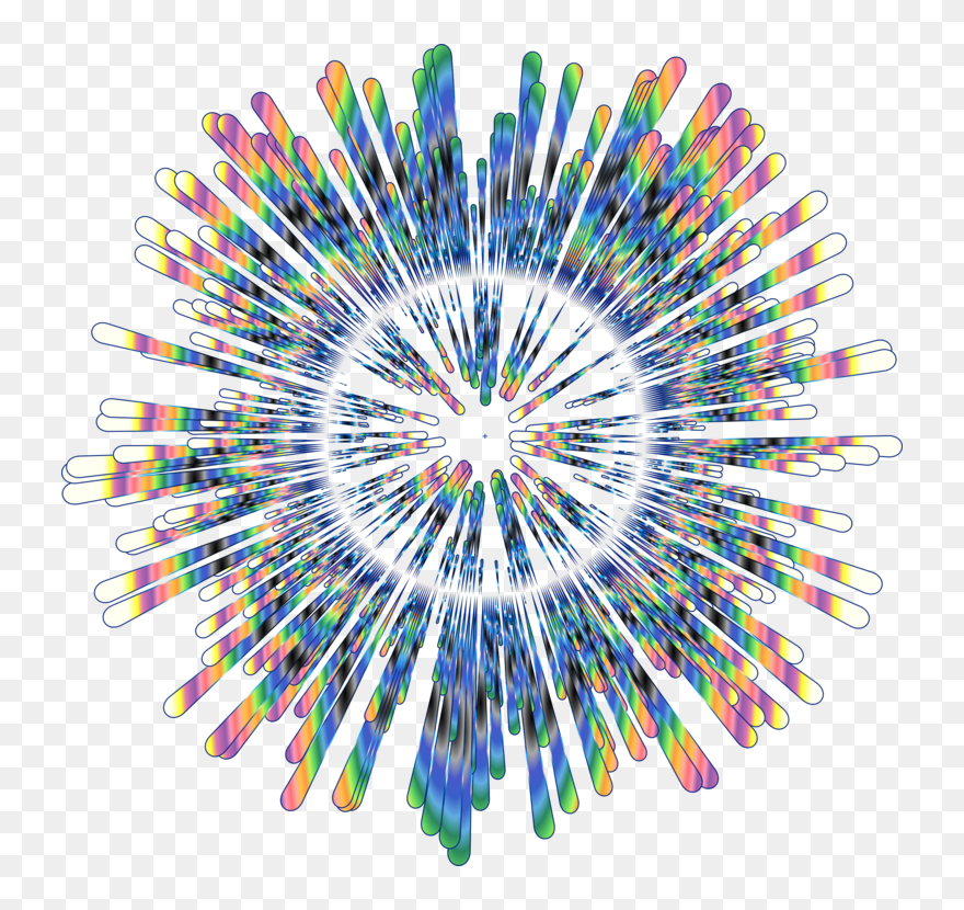 Culture Clipart Multicultural - Rainbow Explosion Png Transparent Png