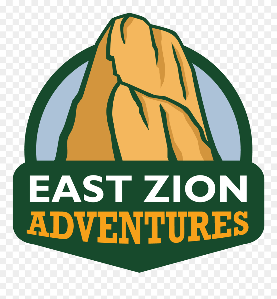 East Zion Adventure Logo Of A Mountain Clipart