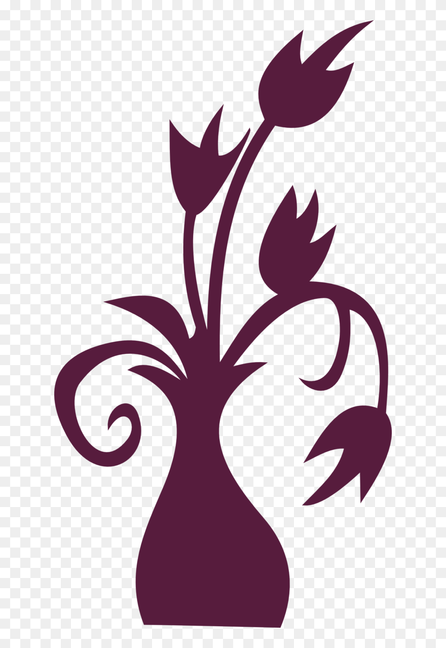 Vase Vector Flower Clipart