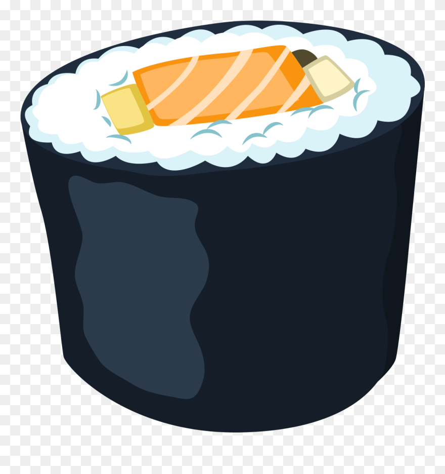 Japanese Cuisine Makizushi Asian - Sushi Clipart Png Transparent Png