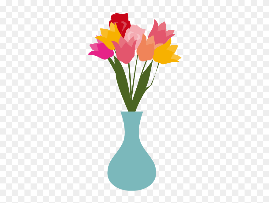 Flower Vase Clipart Png Transparent Png