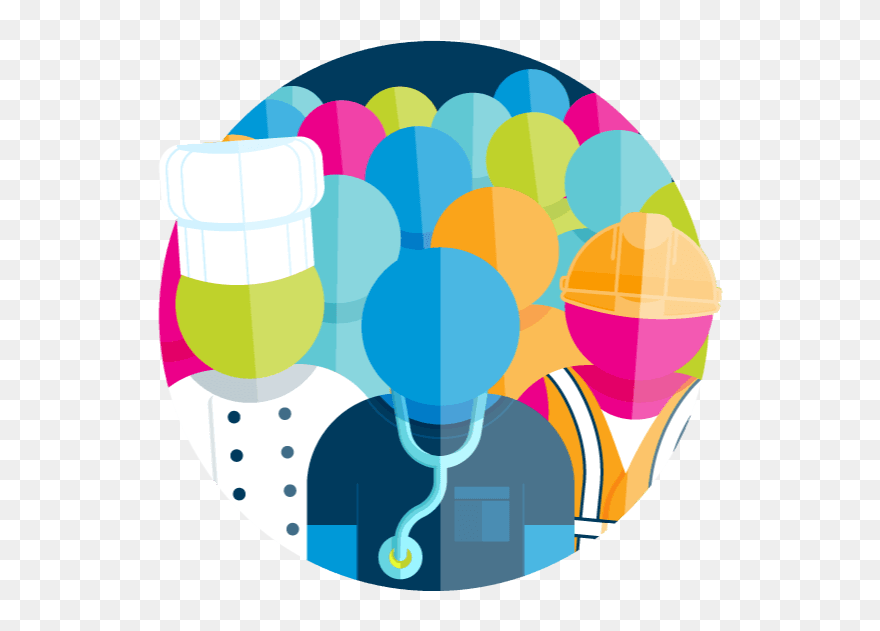 Transparent Student Working Alone Clipart - Graphic Design - Png Download