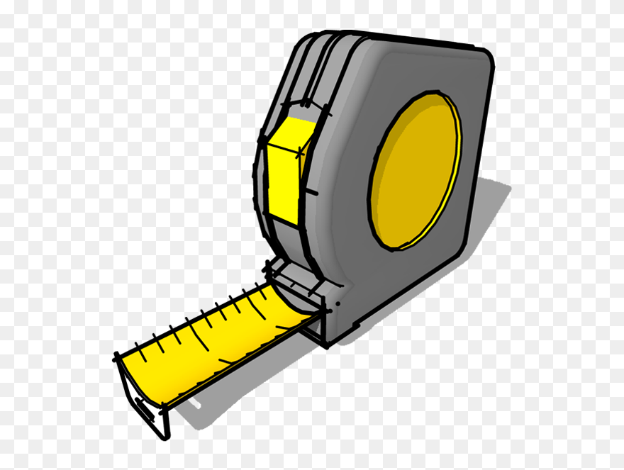 Transparent Tape Measure Png - Cartoon Tape Measure Clipart