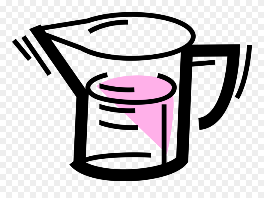 Transparent Liquid Measuring Cup Clipart - Measuring Cup - Png Download
