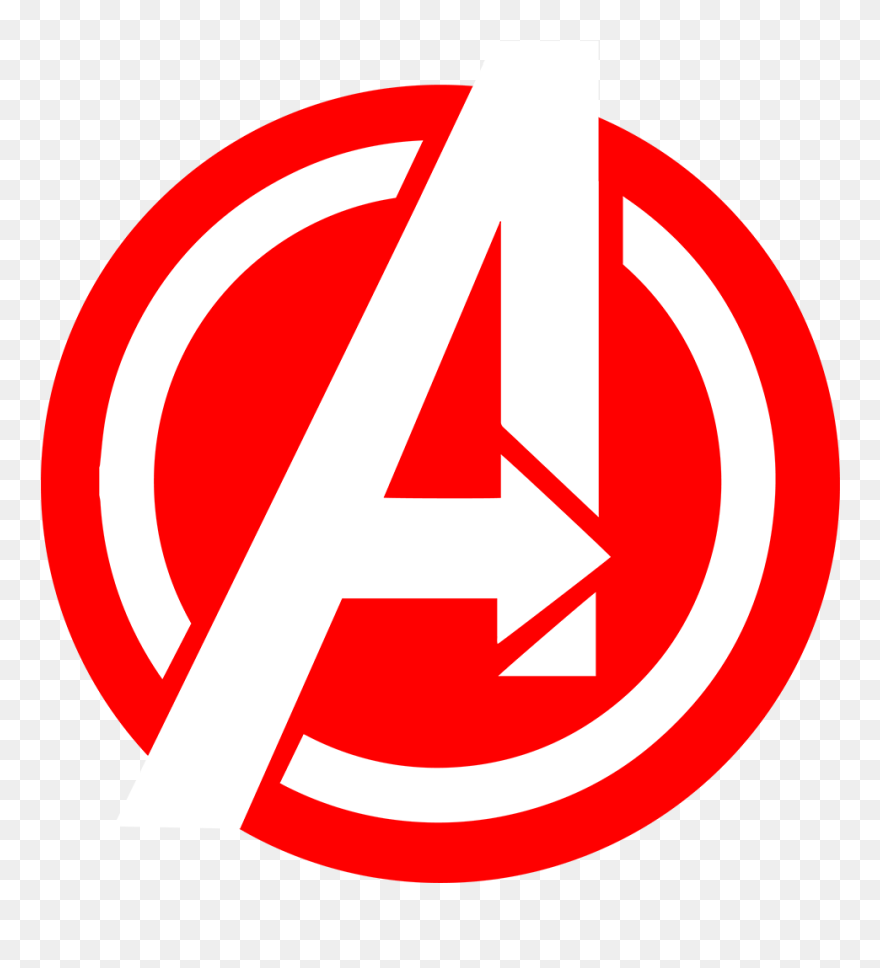 Man Captain Universe Cinematic Iron Logo America Clipart - Avengers Logo Png Transparent Png