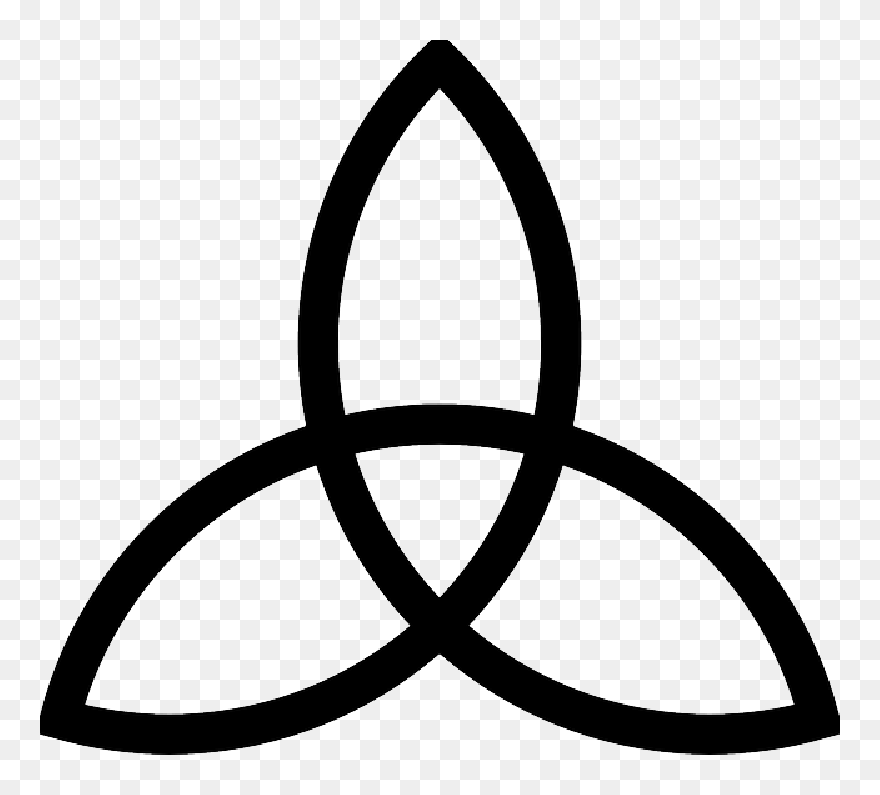 Celtic, Knot, Simple, Outline, Symbol, Symbols, Border - Celtic Symbols Clipart