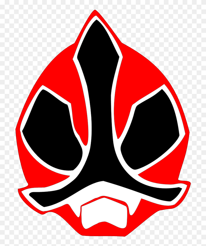 Power Rangers Clipart Red - Red Power Rangers Logo - Png Download