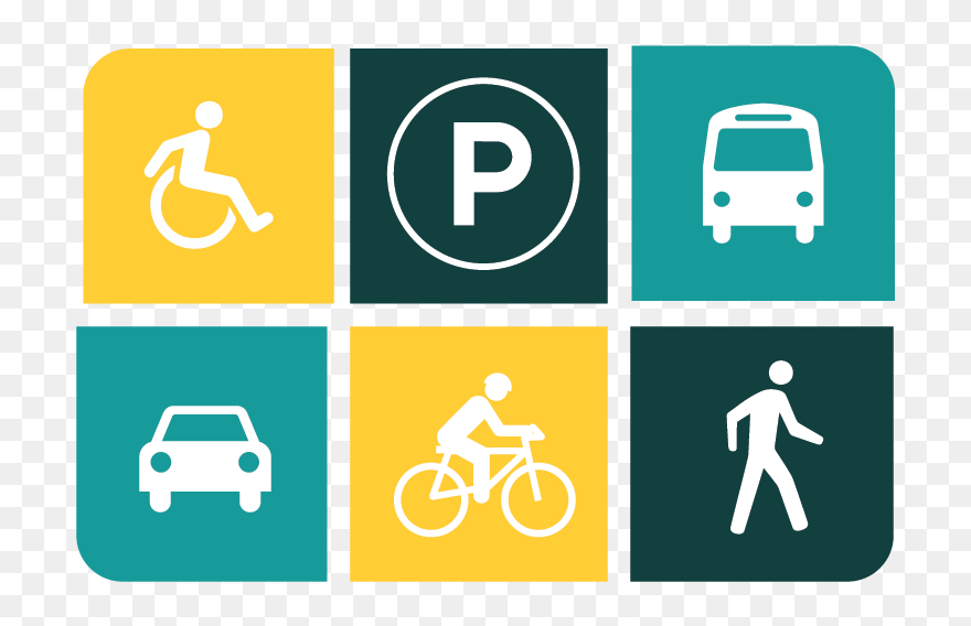 Fayetteville Mobility Report Stresses - Multimodal Transportation Clipart
