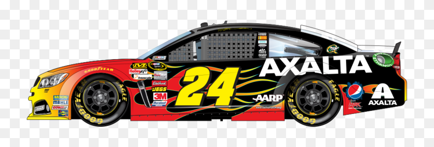 Nascar Png Pic - Nascar Car Side View Clipart