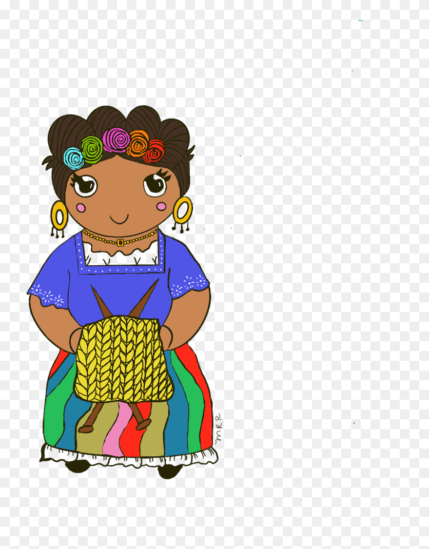 Image Of Tejerdora Reina Sticker - Cartoon Clipart