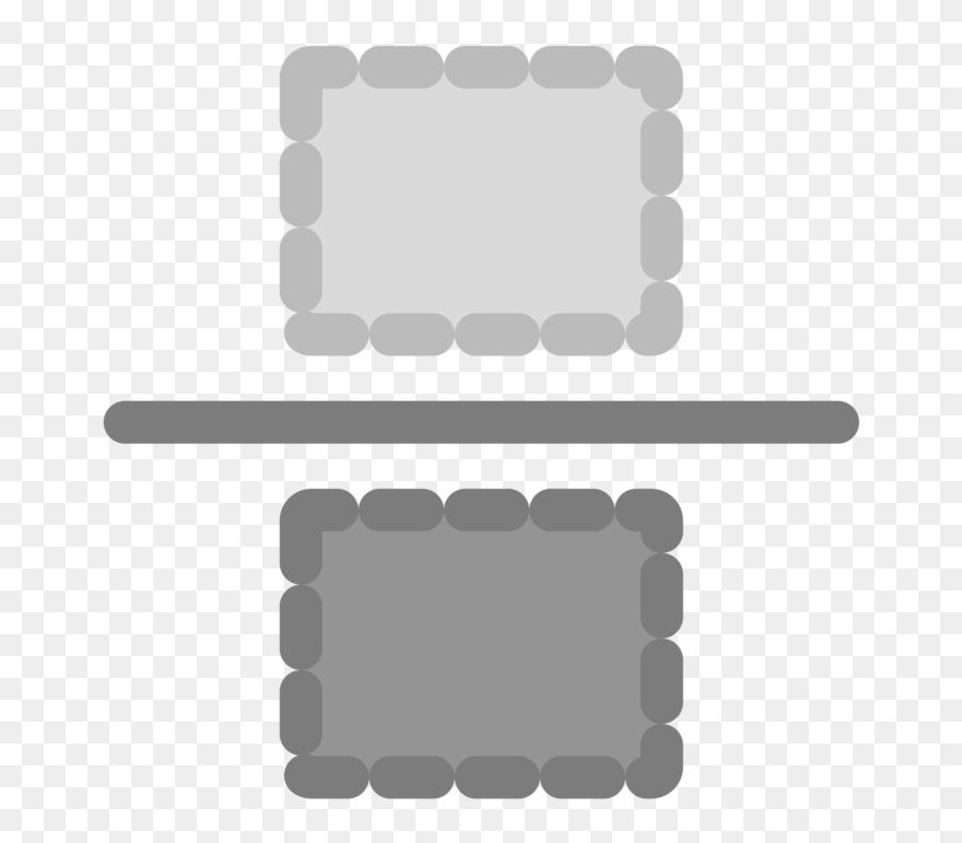 Square,exercise Equipment,line - Empty Fraction Box Clipart