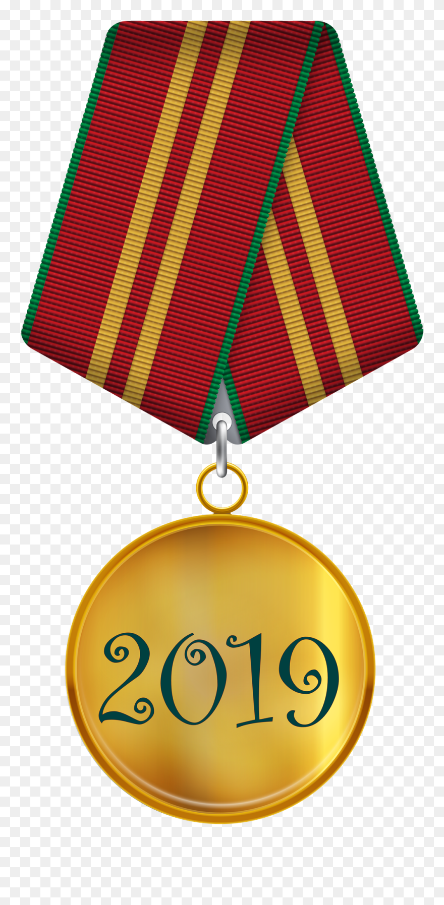 Gold Medal Png Clipart - Medal Png Transparent Png