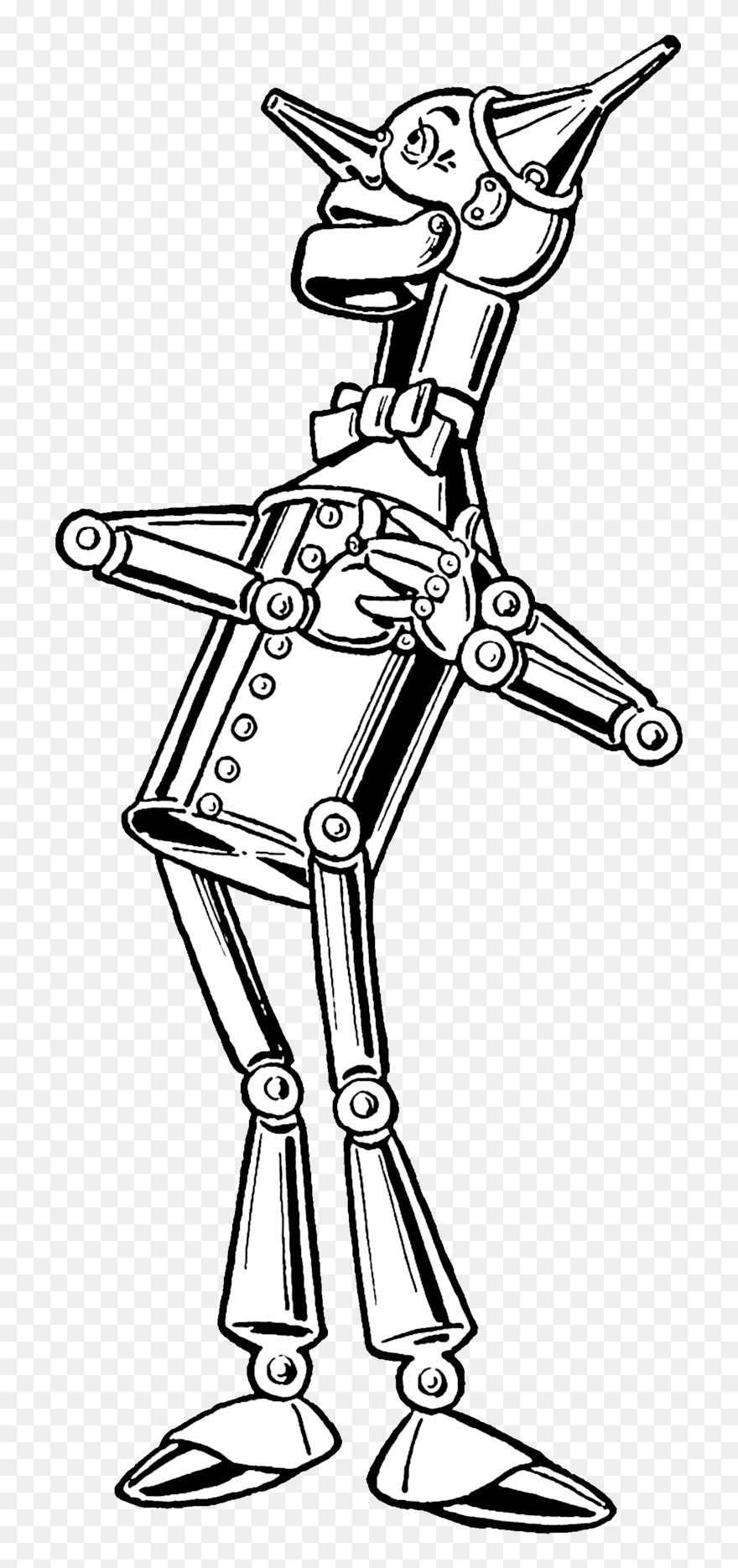 Transparent Eureka Png - Wonderful Wizard Of Oz Tin Man Clipart