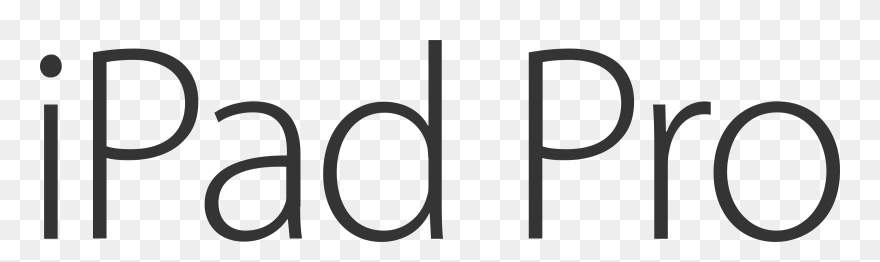Ipad Pro Logo Png Transparent - Apple Ipad Pro Logo Clipart