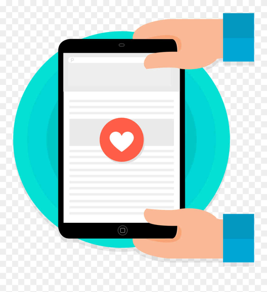 Transparent Ipad Clipart - Vector Tablet Icon Png