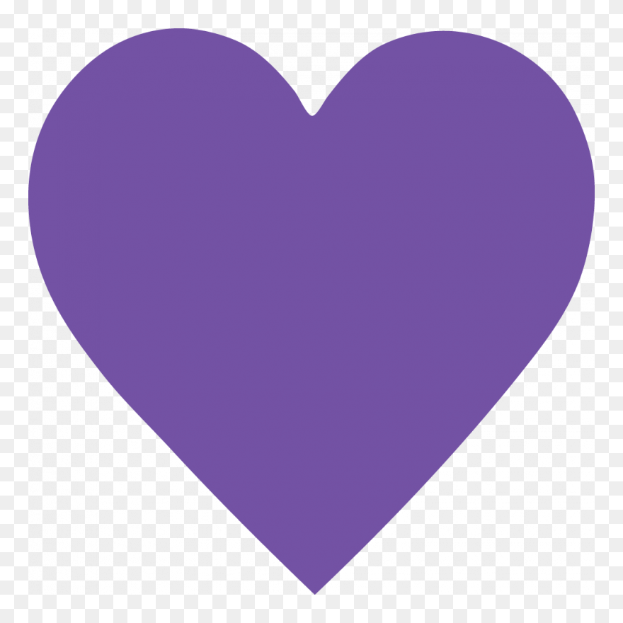 Image For Heart - Purple Heart Clip Art - Png Download