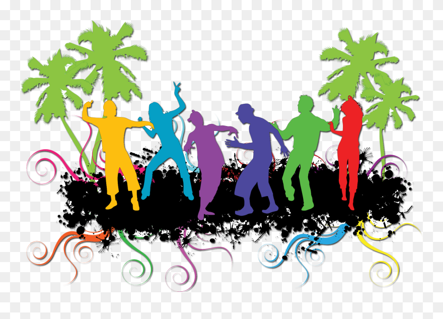 Dance Party Clipart - Png Download