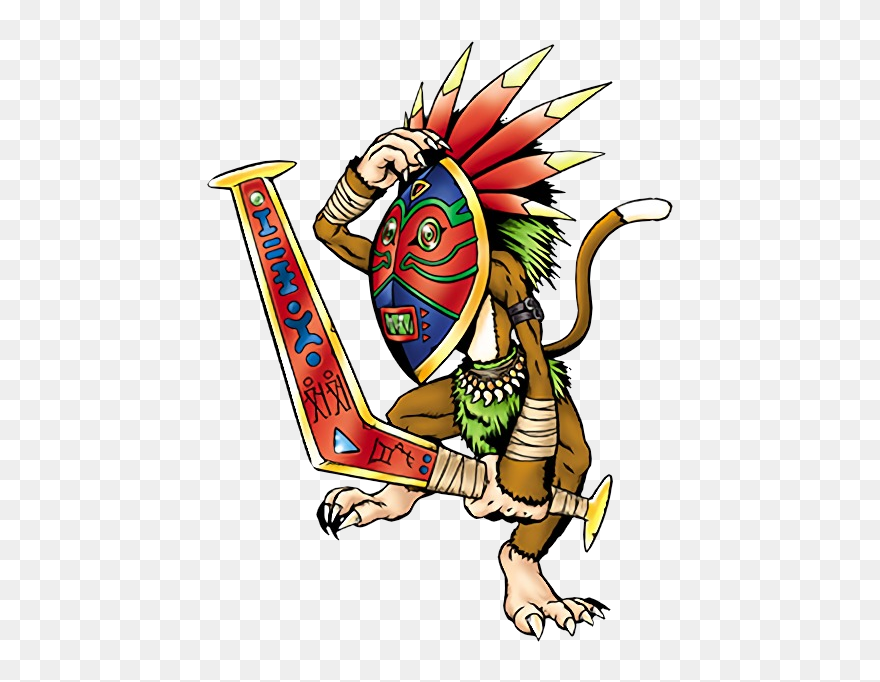 Sepikmon - Digimon Makuramon Line Clipart