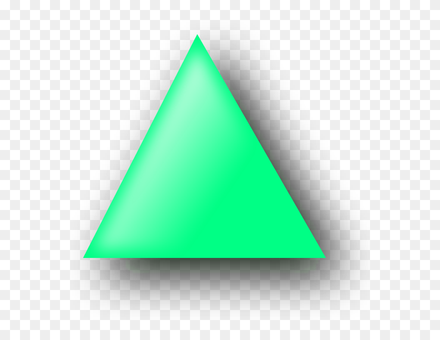 Orange Triangle Clipart - Triangle - Png Download
