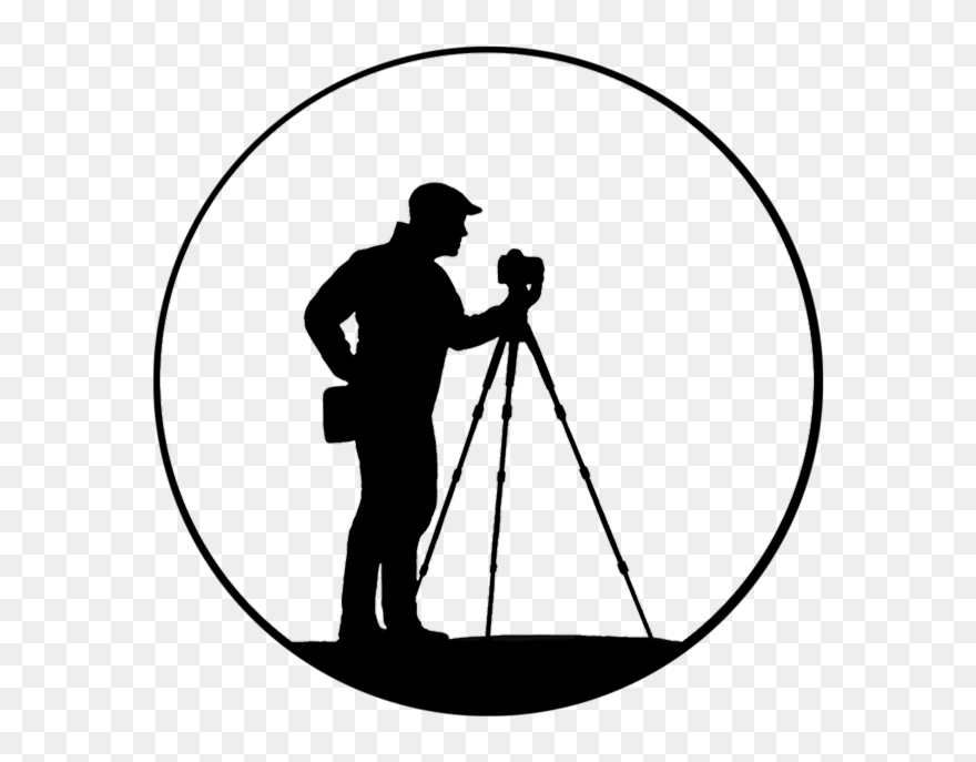 Photography Clipart Camra - Silhouette - Png Download
