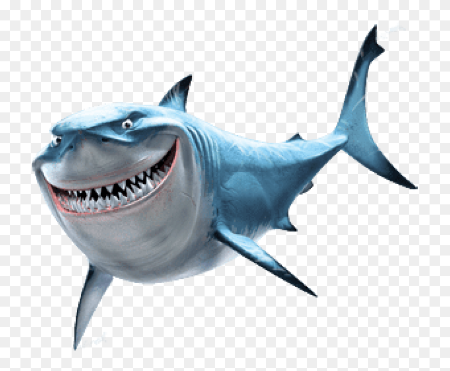 Free Png Download Bruce Shark Finding Nemo Clipart - Transparent Finding Nemo Characters