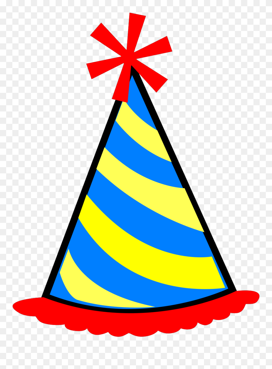 Birthday Hat Clipart - Png Download