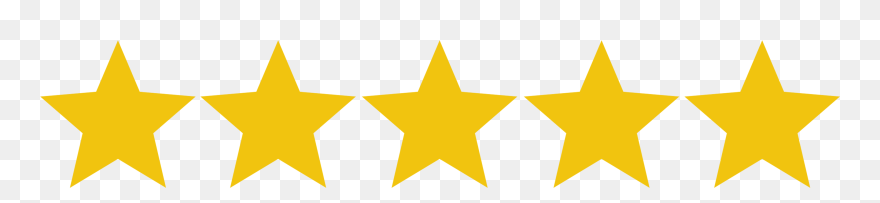 5 Star Rating Png Transparent Clipart