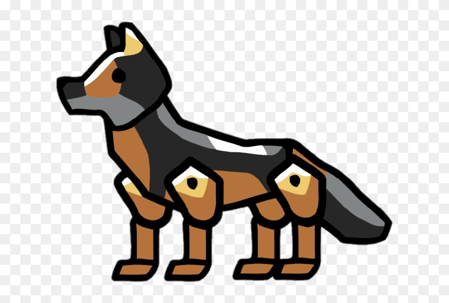 Scribblenauts Coyote Clip Arts - Scribblenauts Coyote - Png Download