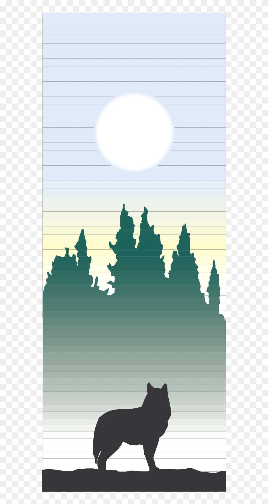 Old German Shepherd Dog Clipart