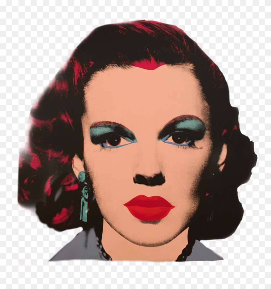Popart Judygarland Wizardofoz Dorothy Actress - Judy Garland Andy Warhol Print Clipart