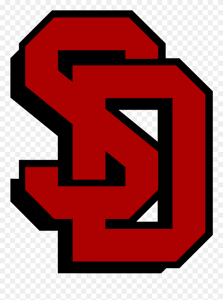South Dakota Football Logo Clipart