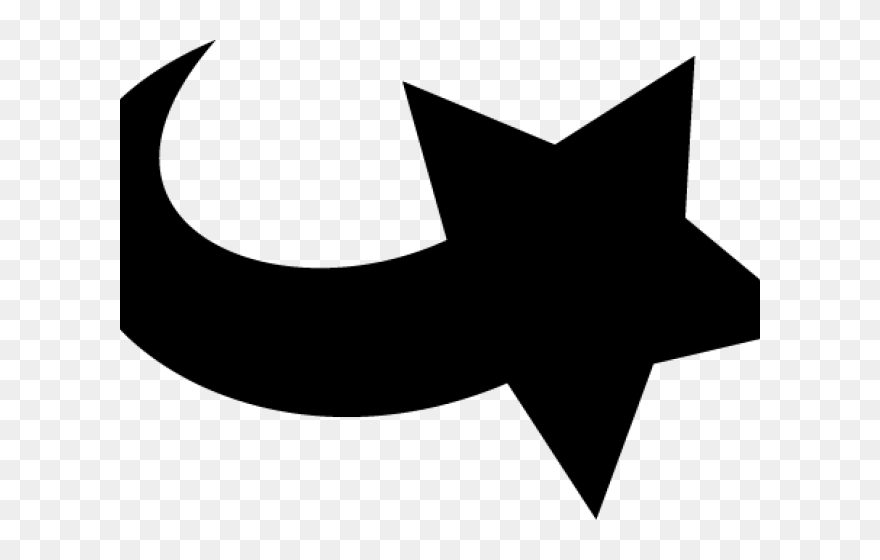 Transparent Wishing Star Clipart - Crescent - Png Download