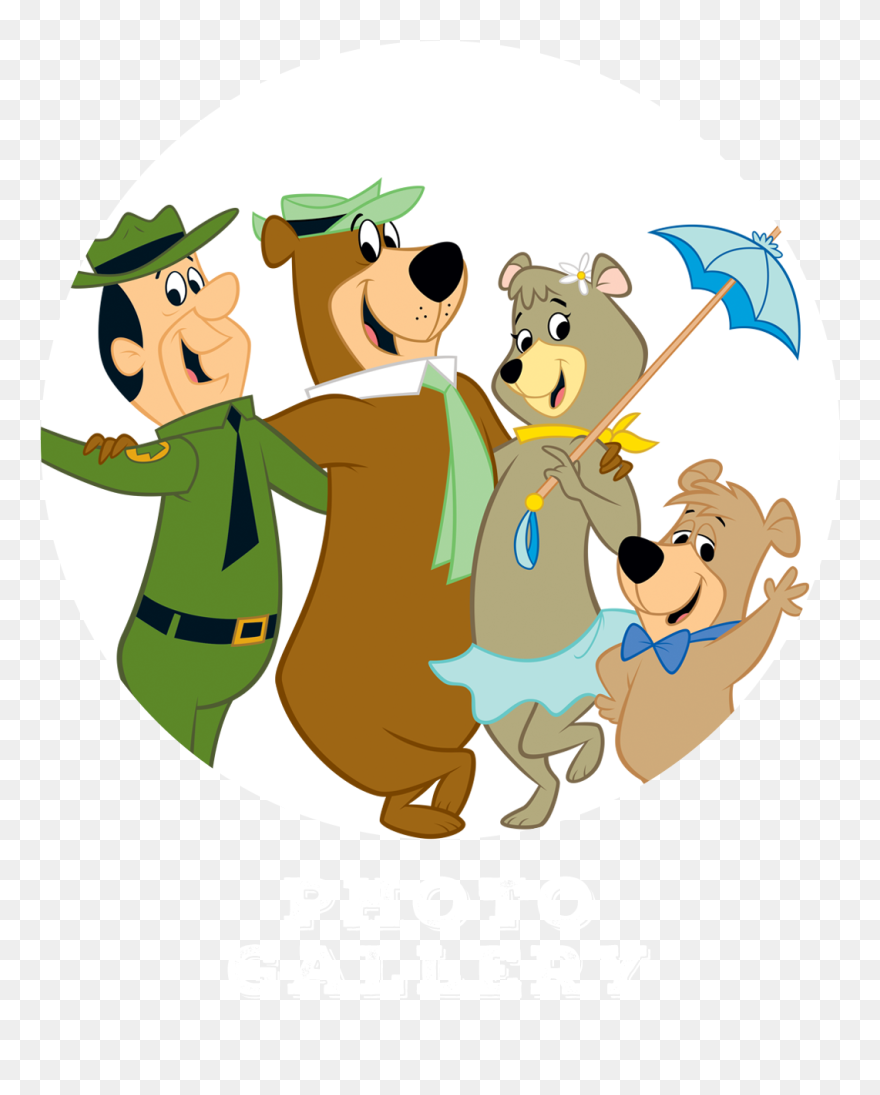 Yogi Bear Cindy Boo Boo And Ranger Smith Clipart