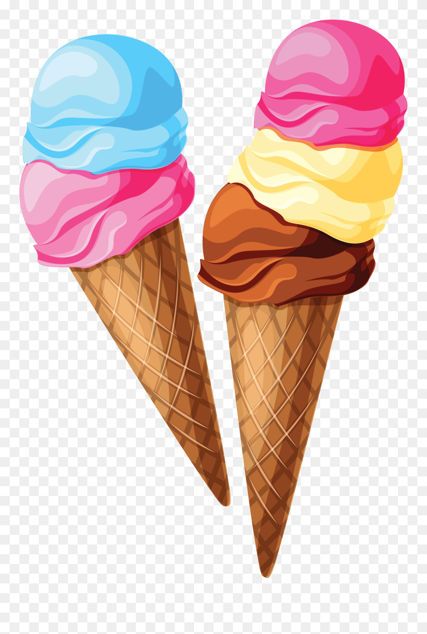 Ice Cream Clipart No Background - Ice Cream Clipart Png Transparent Png
