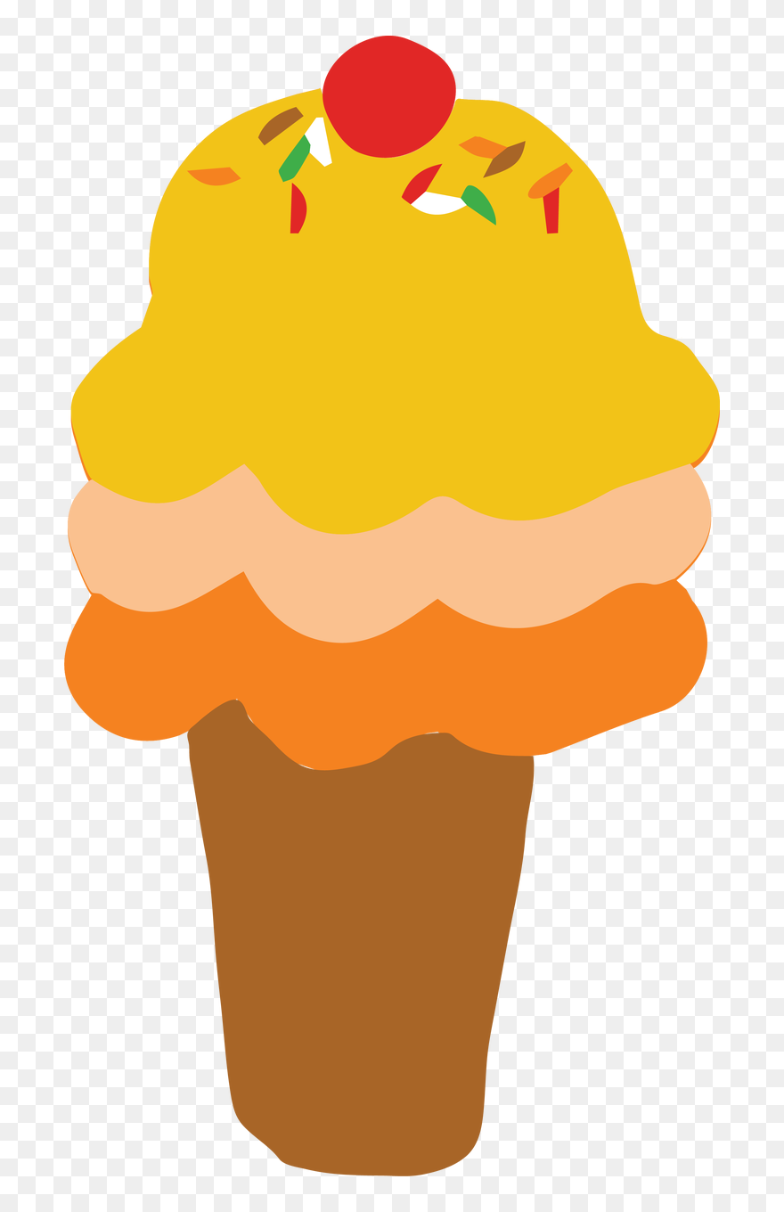 Ice Cream Cone Svg Cut File Clipart