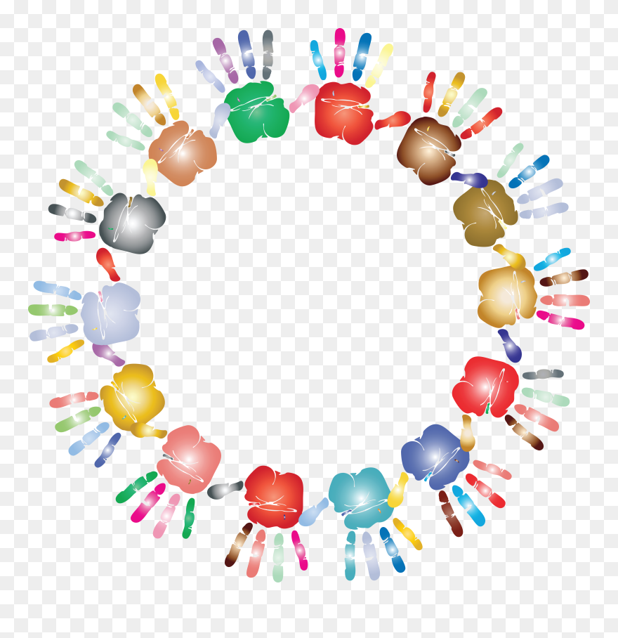 Transparent Clipart Border - Creative Art Background Design - Png Download