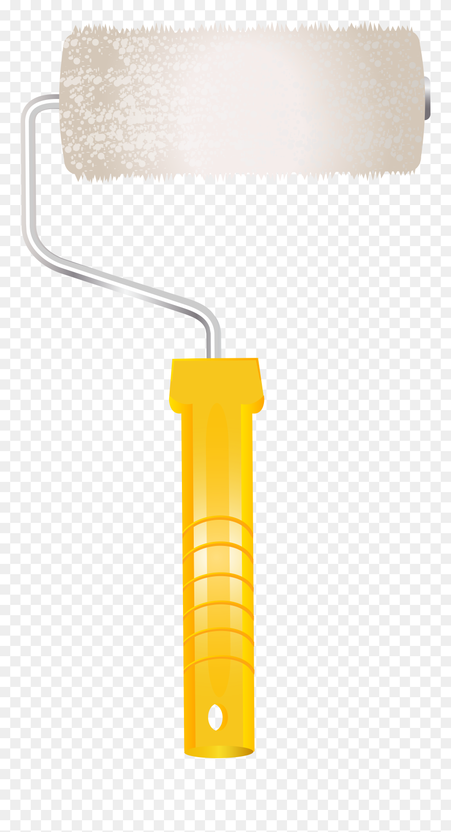 Paint Roller Png Clip Art - Illustration Transparent Png